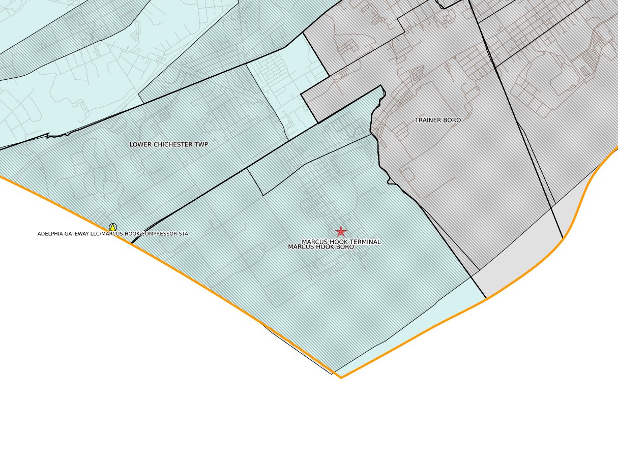 Delaware_Marcus_Hook_Boro
				          County _pending_all Permits