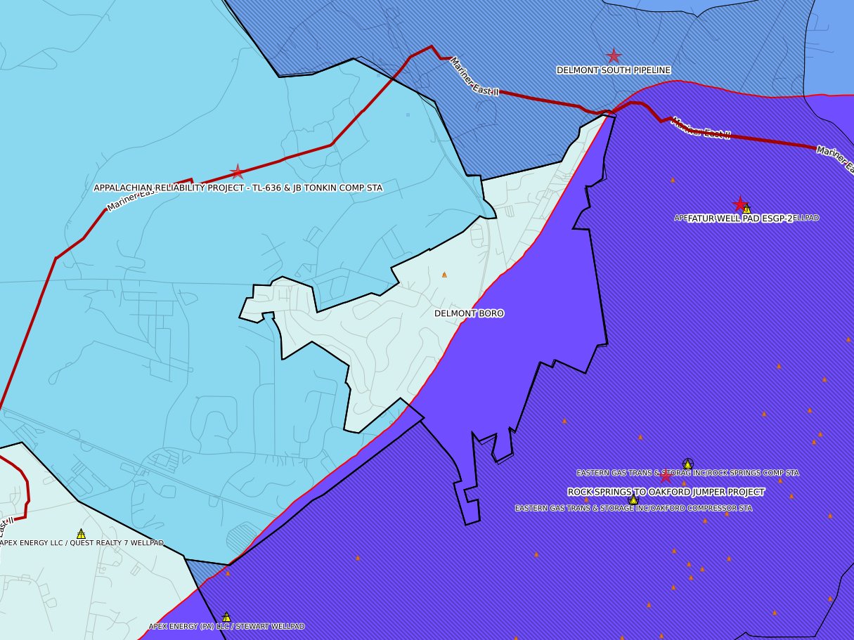 Westmoreland_Delmont_Boro
				          County _pending_all Permits