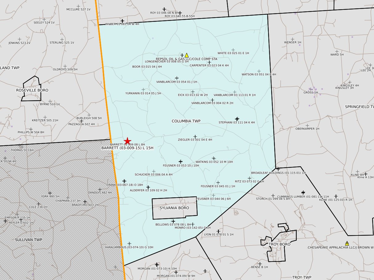 Bradford_Columbia_Twp
				          County _epending_udow Permits