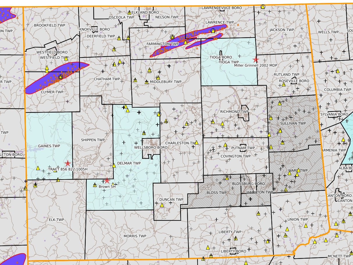 Tioga
			          County _epending_udow Permits