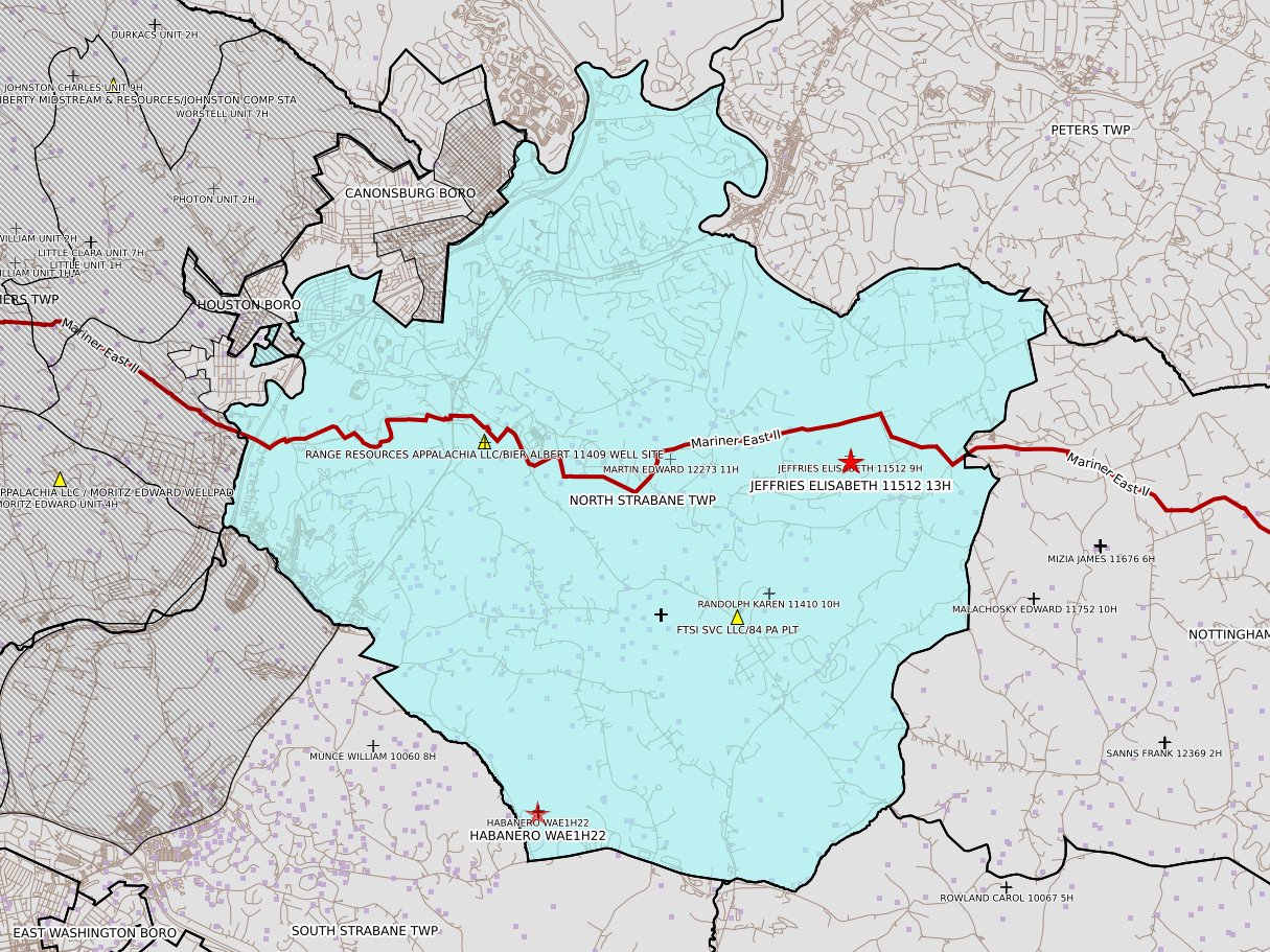 Washington_North_Strabane_Twp
				          County _epending_udow Permits