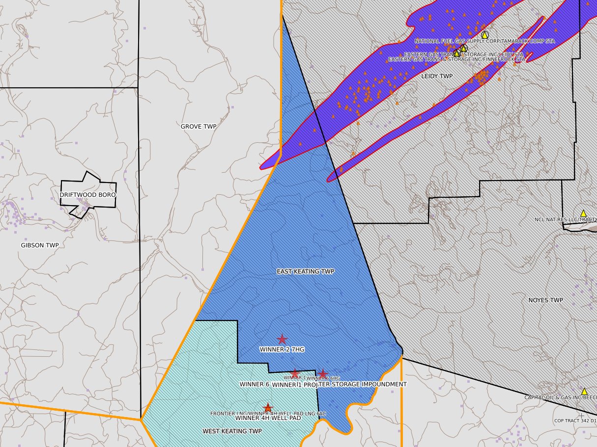 Clinton_East_Keating_Twp
				          County _og_compliance Permits