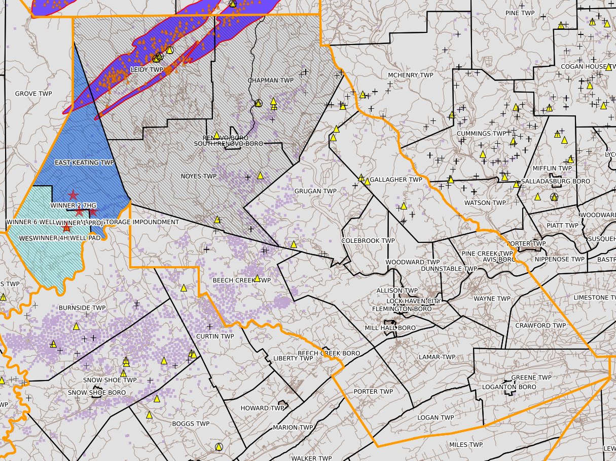 Clinton
			          County _og_compliance Permits
