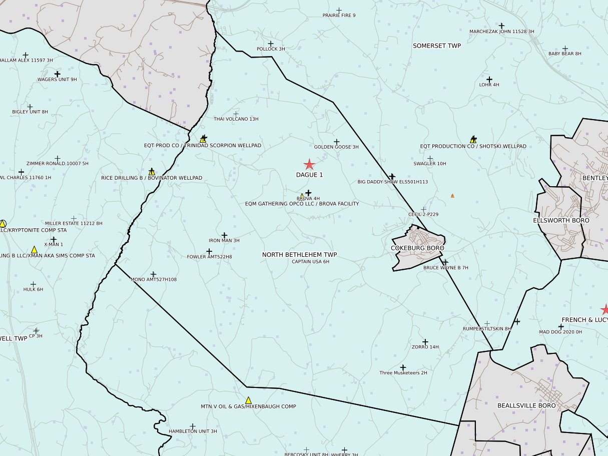 Washington_North_Bethlehem_Twp
				          County _og_compliance Permits