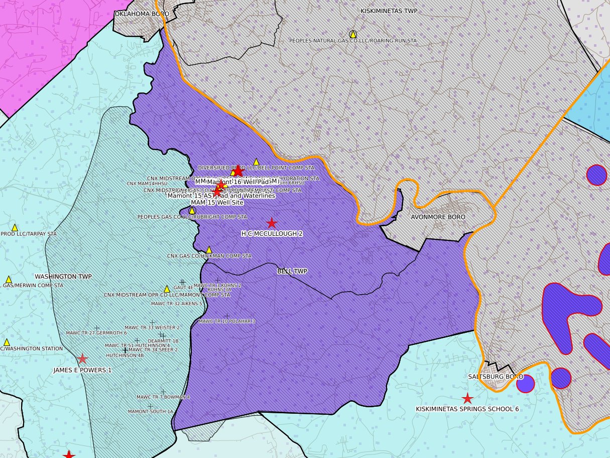 Westmoreland_Bell_Twp
				          County _og_compliance Permits