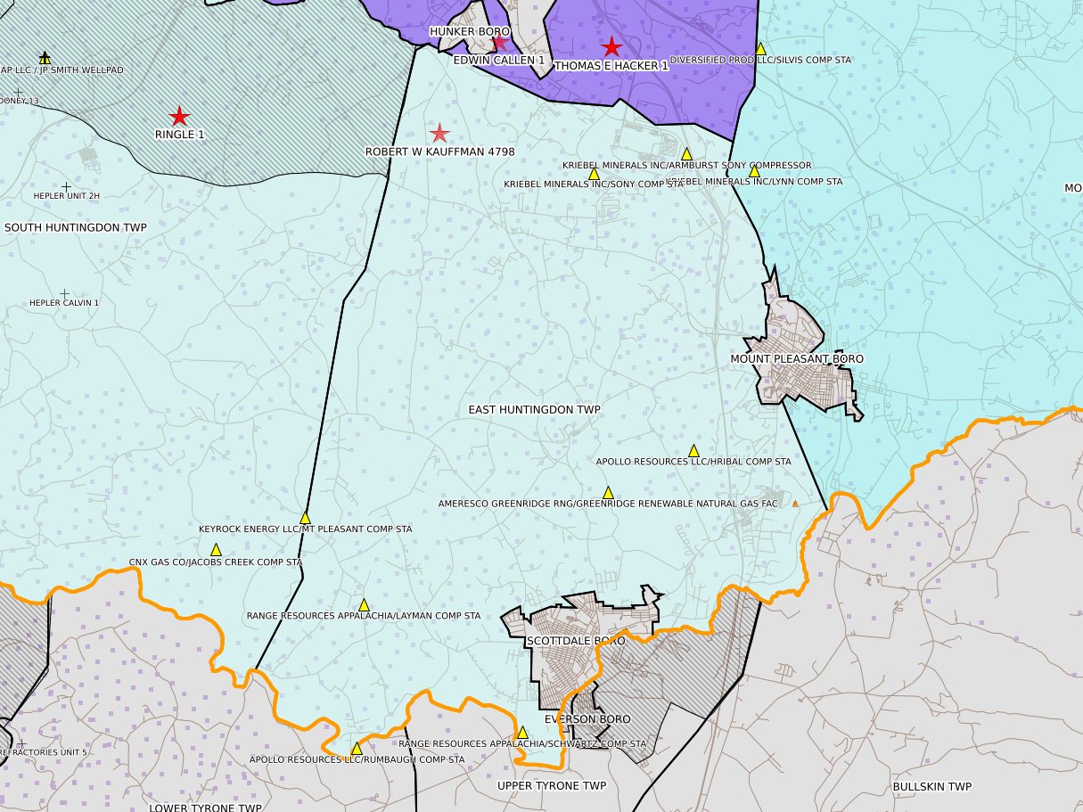 Westmoreland_East_Huntingdon_Twp
				          County _og_compliance Permits