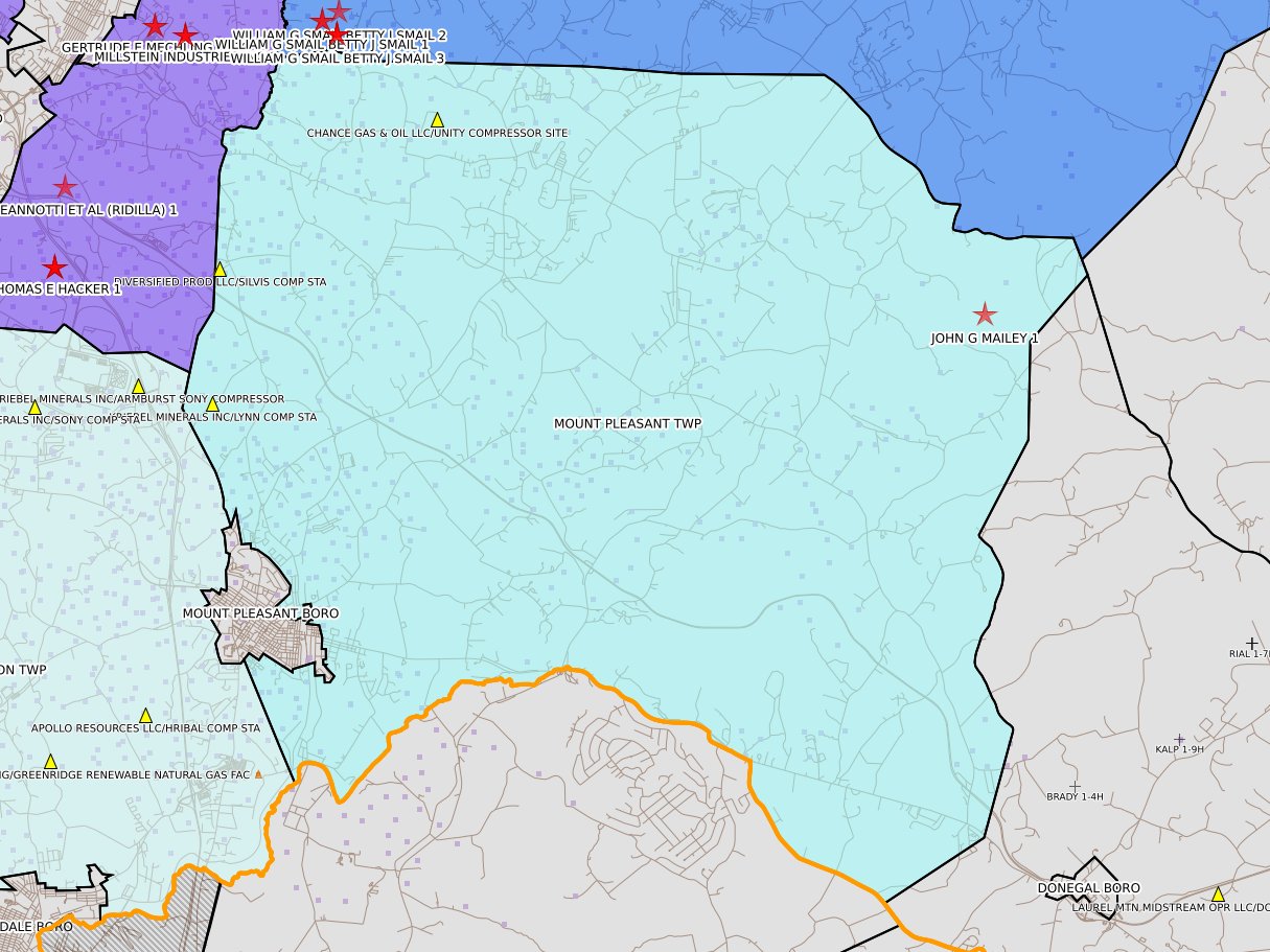 Westmoreland_Mount_Pleasant_Twp
				          County _og_compliance Permits
